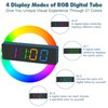 BANRIA Soldering Practice Kit,4-Digit Digital Alarm Clock Kit with RGB