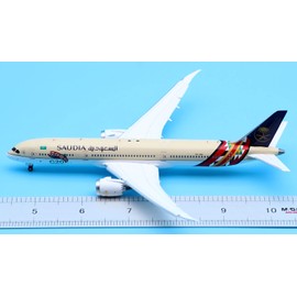 JC Wings 1:400 LH4192A Saudi Arabian Airlines G20 Saudi Arabia 2020" Alloy Collectible Plane B787-9 Diecast Aircraft Jet Model Reg#HZ-ARF Flaps Down