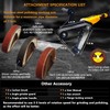 Hangjiatool Pipe Tube Polisher Sander,1280W high-power industrial grade Pipe Belt
