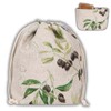 slowroom Bread Bag 30 x 34 cm and Bread Basket