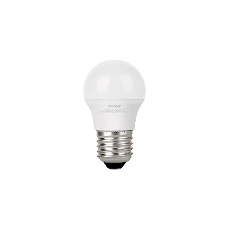 Volteck LED-40GF, Lámpara de LED, G45, 6 W, luz de