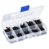 Screw Screw with Nut, 300 Pieces Black Alloy Steel 12.9