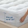 Anluoer Full Size Memory Foam Mattress Topper, Pillow Top Mattress