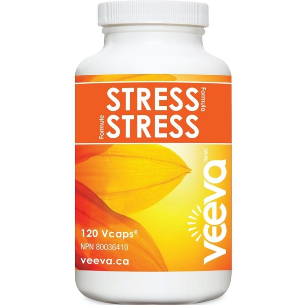 Veeva Stress Formula (Reduce Mental and Physical Stress), 120 Vcaps