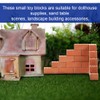LQIOACU Pack of 60 Mini Bricks Miniature Brick Mini Model