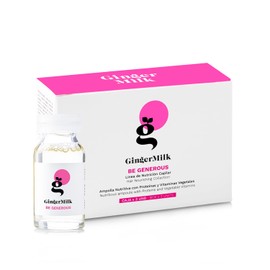 Ginger Milk Nutritive Hair Ampoule with Proteins and Pro-Vitamin B5 | BE GENEROUS | (Pack 3 x 0.5 fl oz)