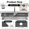 LOPNUR Faucet Mat for Kitchen Sink Protectors, 29 Inch Extra