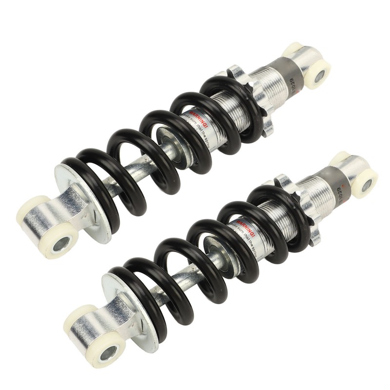1 Pair Shocks Struts Damper 170mm 650lbs Shock Absorber Spring