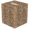 Marye-Kelley Rusty Antelope Tissue Box Cover Neutral Decorative Accent Bathroom