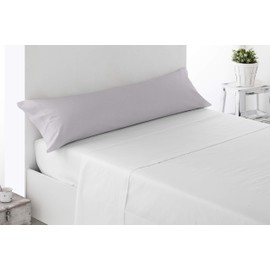 Miracle Home. Pillowcase, anti-peeling, soft and comfortable, 50% cotton, 50% polyester. Bed 90. Ecru