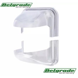Automann 42373-Chrome Mirror Post Cover For 2008-2017 Freightliner Cascadia