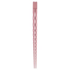 Nuatone Easy to Grip Chopsticks 10.6 inches (27 cm) (with spatula) Old Raspberry