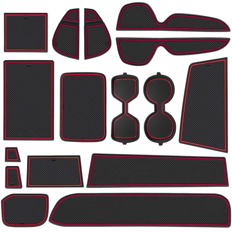 SENSHINE 3D Cup Holder Insert for Toyota Rav4 Accessories 2019-2023