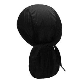 Wenyue Cooling Cap, Sports Bandana Cap, Breathable Cycling Headwear, Running Hat, Elasticity, Breathable, Sweat-Wicking, Quick Dry Headgear for Cycling, Travel, Running, Fitness, black