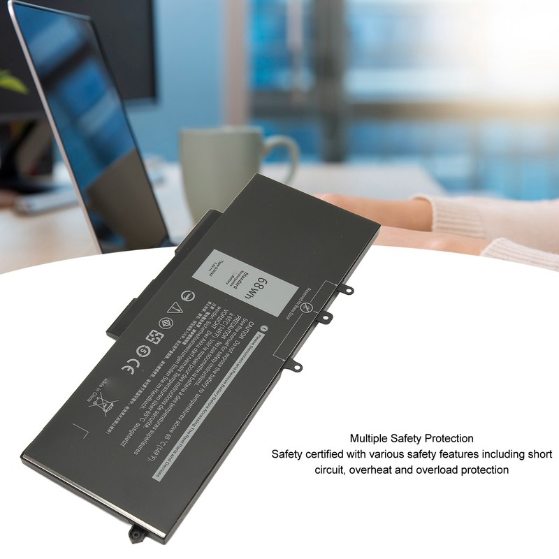 68Wh GJKNX Laptop Battery Compatible for Dell Latitude 5480 5580