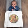 Azeeda 'Smiling Red Squirrel' Cotton Baby Blanket/Shawl (BY00039751)