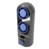 Desktop Tower Fan Profesional Efficient Stepless Speed Adjustable Dual Turbine
