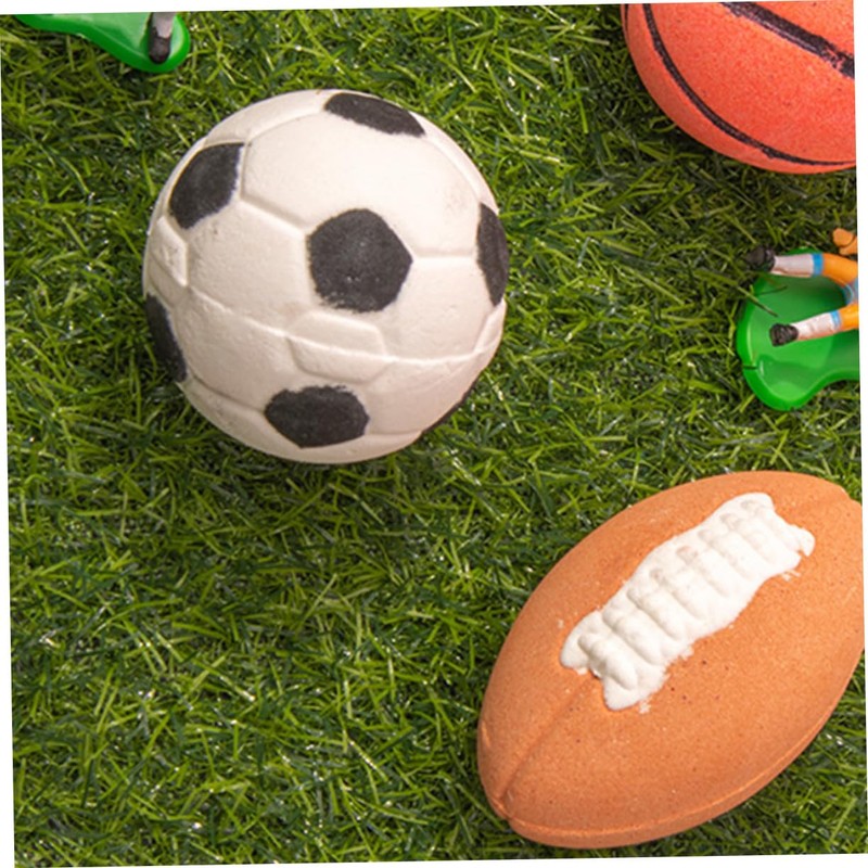 Healeved 2pcs Football-shaped Bath Salt Rich Foaming for Relaxing Foot