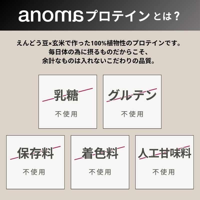 anomaプロテイン スイートポテト 600g 【管理栄養士監修】 人工甘料不使用 ピープロテイン えんどう豆使用 レシピ付き BCAA アルギニン