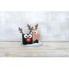 Rayher 46560000 Advent Calendar Accessories: Rudolf Reindeer 1 Set, Paper,