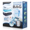 Reusable Vacuum Seal Bags for Clothing Travel - Space Saving