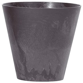 Maceta Tube Concrete Effect 12 L, Dimensions (mm) 300 x 300 x 280, Colour Anthracite