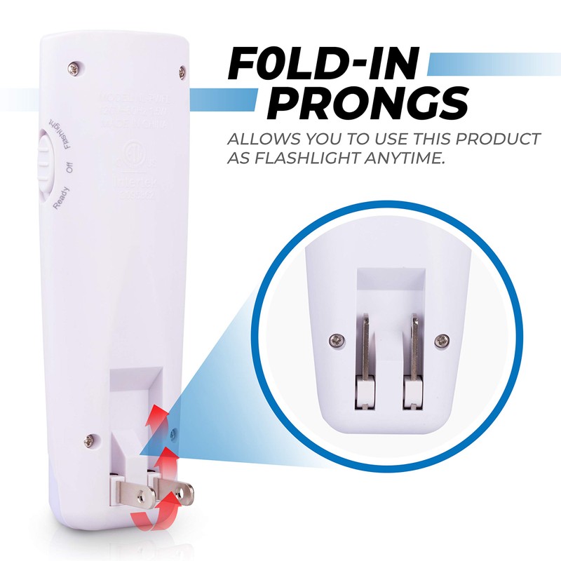 Westek Emergency Light, 6 Pack – Multi-Function LED Rechargeable Flashlight,