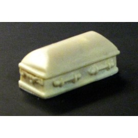 Three Inches Under 1:24 1:25 G scale closed infant child casket funeral hearse 1/25