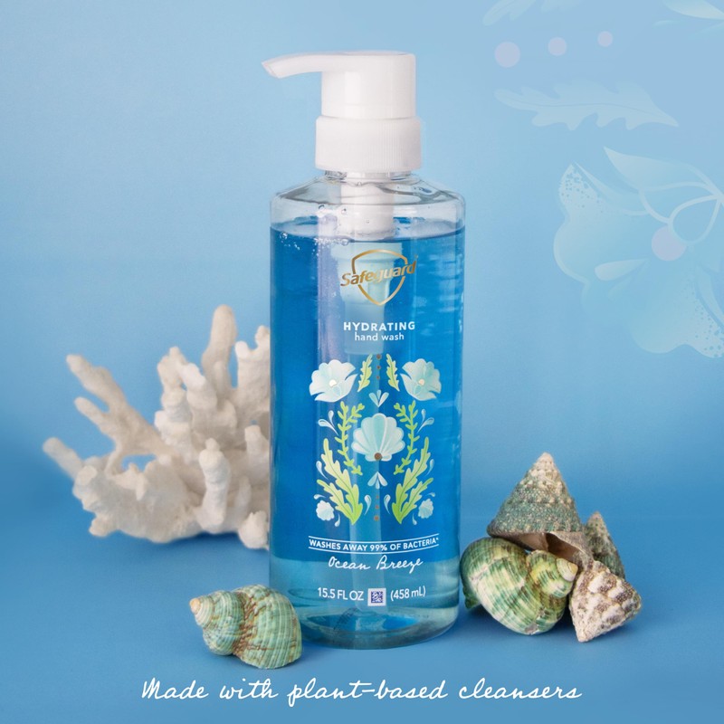 Safeguard Liquid Hand Soap, Micellar Deep Cleansing, Washes Away 99%