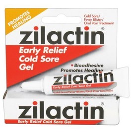 Zilactin - Early Relief Cold Sore Gel - 0.25 oz. by Blairex Laboratories Inc