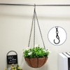 Windscreen4less 1 PC 4 ft Hanging Chain Hanging Hook Metal