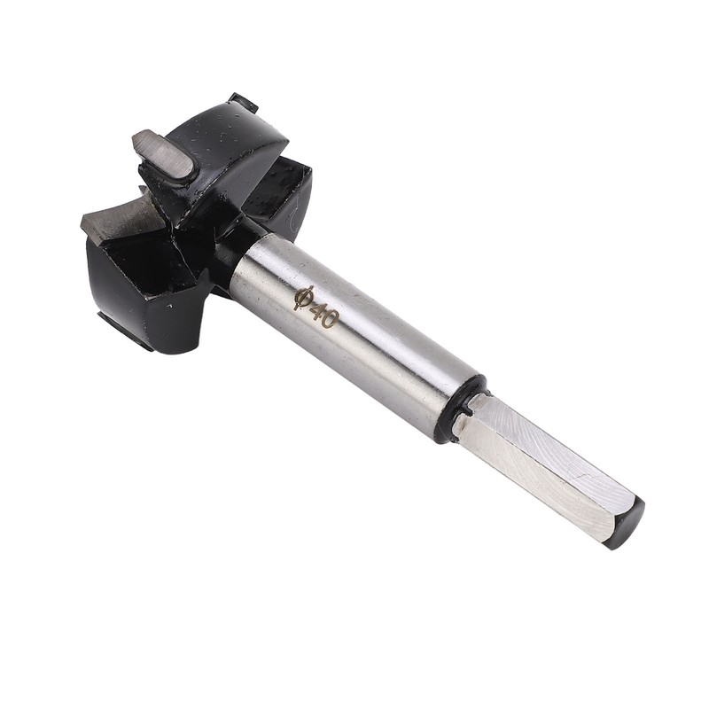 Forstner Drill Bit 3 Flute 40mm Cemented Carbide Hole Opener