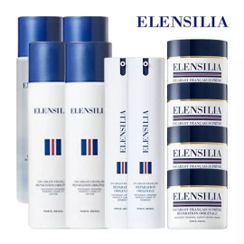 Ellensilla [완/벽/더/블] 엘렌실라 슈퍼 달팽이 기초화장품 풀세트 ( 크림만 4통 ) Perfect The Blue Ellensilla Super Snail Basic Makeup Full Set (4 Creams)