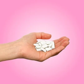 PUR Gum | Aspartame Free Chewing Gum | 100% Xylitol | Natural Bubblegum Flavored Gum, 55 Pieces (Pack of 1)