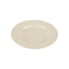 G.E.T. B-1611-DI-EC Melamine Pasta Bowl with Wide Rim, 16 Ounce, Diamond Ivory (Set of 4)