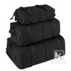KRYDEX 3pcs Modular Packing Cube Mesh Bag Organizer Outdoor Large