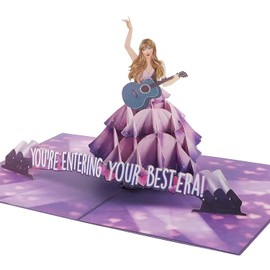 3D pop-up birthday cards for singers, purple greeting cards that can be sent to fans, and birthday cards for friends and family members.
