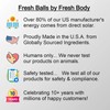 Fresh Balls "On-The-Go" Lotion Packets for Men (Unscented) - Pack