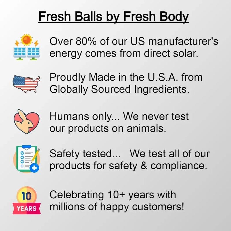 Fresh Balls "On-The-Go" Lotion Packets for Men (Unscented) - Pack