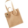 Westford Mill Jute Compact Tote Bag in Natural