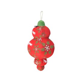 P.L.A.Y. Cute Plush Dog Toys - Santa's Little Squeakers Christmas Ornament Themed Durable Chew Toy, Great for Puppies & Small, Medium, Large Dogs - Machine Washable, Recycled Materials (Jubilee)