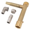 Brass Quick Coupler Valve Quick Insert Water Access Tool Garden