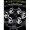 AUTOPTIM M12x1.5 Mag Lug Nuts - Replacement for Toyota Tacoma