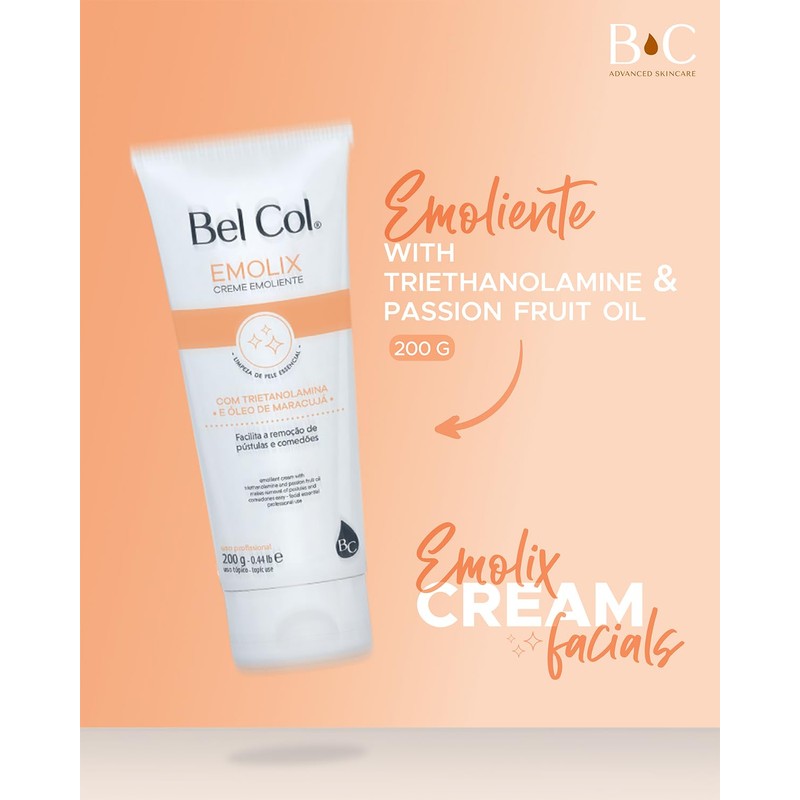 Belcol Emolix Cream Emoliente Cleansing Tonic for Blemished Skin