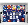 7x5ft Happy Labor Day Backdrop Honor Laborer Banner Labor Day