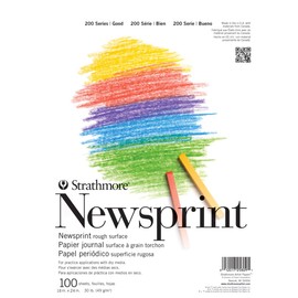 Strathmore (25-818 200 Series Newsprint Pad, 18"x24", 100 Sheets