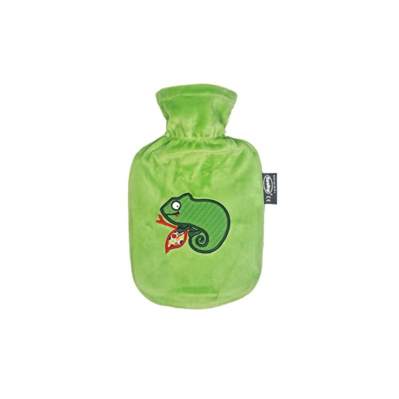 Fashy Wärmflasche mit Bezug Chamäleon
