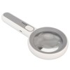 Handheld LED Magnifying Glass Touch Control Rechargeable Portable Illuminated Magnifier