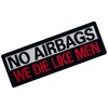 EmbTao We Die Like Men Tactical Patch Embroidered Morale Badge