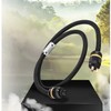 Viborg C7 Hi-End Power Cable, 4.9FT, Figure 8 Audiophile Power